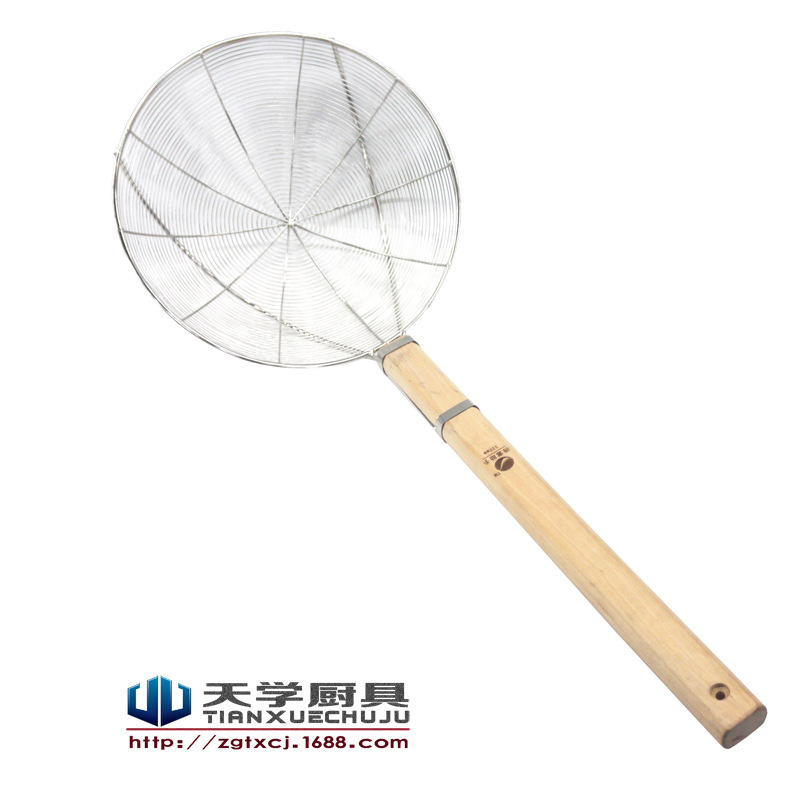 【廠傢直銷】得意助手300mm  320mm木柄線厘 撈子 炸厘工廠,批發,進口,代購