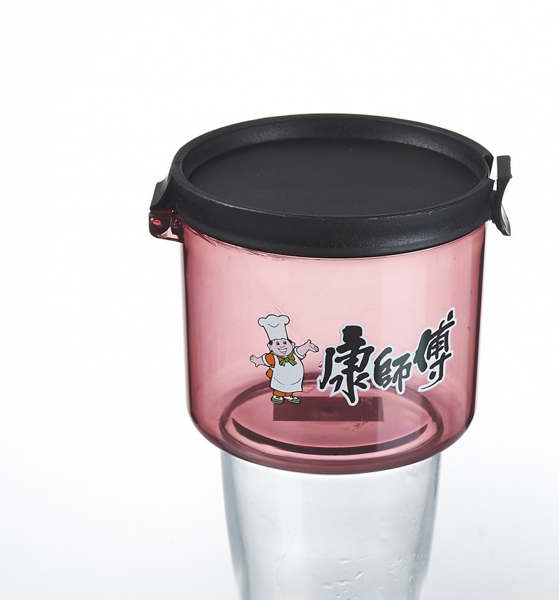 廠傢直銷 雨竹新款塑料調味罐  PP圓形辣椒罐 辣子密封罐批發工廠,批發,進口,代購