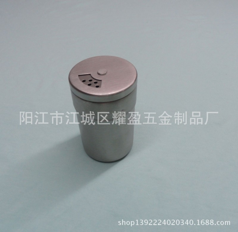 陽江 . 不銹鋼胡椒粉調味瓶.燒烤調料罐.旋轉調味盒.鹽罐工廠,批發,進口,代購