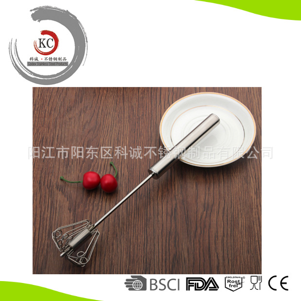 不銹鋼旋轉打蛋器/攪拌器/攪蛋器/打蛋棒/蛋抽/egg whisk工廠,批發,進口,代購