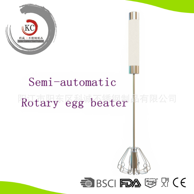 不銹鋼旋轉打蛋器/攪拌器/攪蛋器/打蛋棒/蛋抽/egg whisk工廠,批發,進口,代購