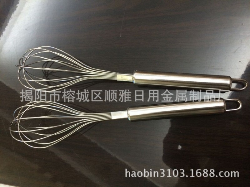 廠傢直銷無磁不銹鋼圓柄打蛋器 6線加長款工廠,批發,進口,代購