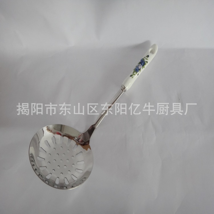 供應廚房用品大漏，陶瓷漏勺，優質骨瓷大漏勺工廠,批發,進口,代購