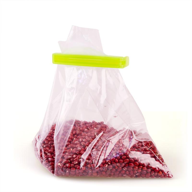 茶花彩色食品密封夾 保鮮封袋夾塑料袋封口夾 2206工廠,批發,進口,代購
