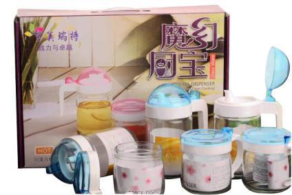 廚寶六件套  煜淇商貿  廚房用品油壺調味罐批發工廠,批發,進口,代購