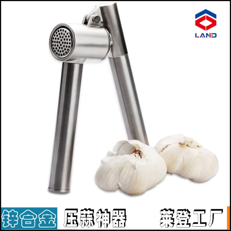 加厚270g擠蒜器 壓蒜搗蒜神器 壓蒜泥工具 鋅合金壓頭不銹鋼機身批發・進口・工廠・代買・代購