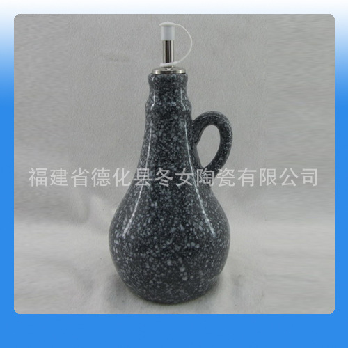 陶瓷油瓶帶蓋  陶瓷調味瓶 陶瓷醬油瓶 陶瓷傢居調味瓶出口 油瓶批發・進口・工廠・代買・代購