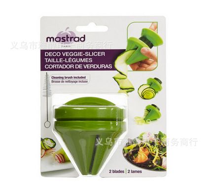 TV熱銷螺旋刨刀多功能切菜器DECO VEGGIE-SLICER廚房小幫手批發・進口・工廠・代買・代購
