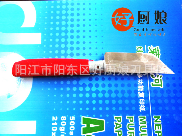 廠傢供應不銹鋼切菜頭小刀 廚刀 廚房廚具用品工廠,批發,進口,代購