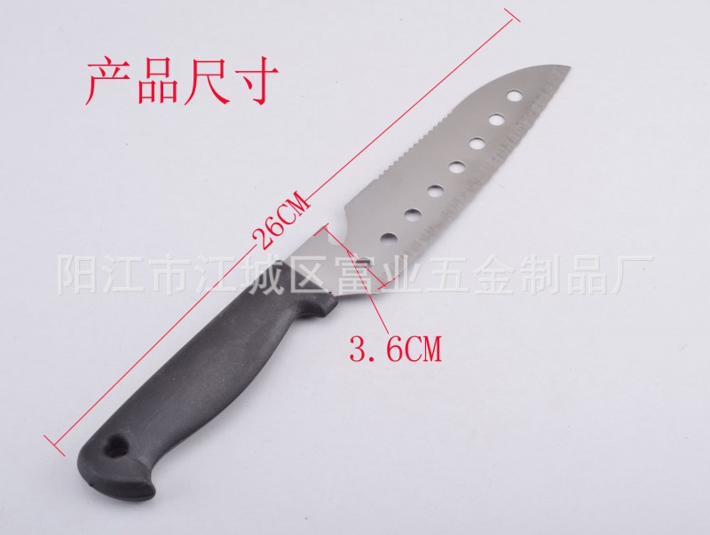 不銹鋼鋸齒水果刀帶齒切麵包刀廚刀 帶牙形刀具牙刀工廠,批發,進口,代購