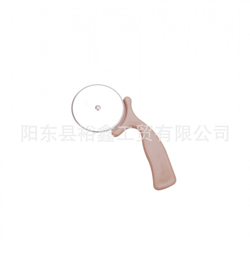 工廠供應木柄切餅刀 塑料手柄比薩刀 不銹鋼介餅器 單輪披薩刀工廠,批發,進口,代購