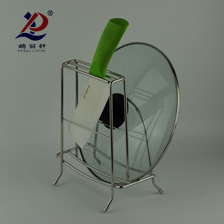 不銹鋼刀架_砧板架_鍋蓋架菜板廚具用品收納工廠,批發,進口,代購