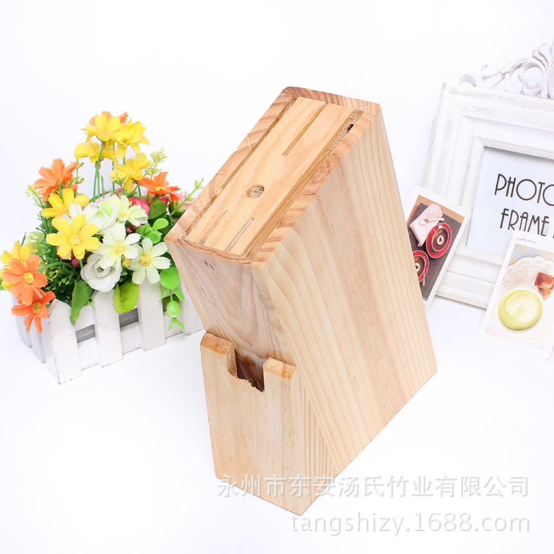 廠傢批發新款 創意廚房用品菜刀架組合 環保無害楠木用品批發・進口・工廠・代買・代購