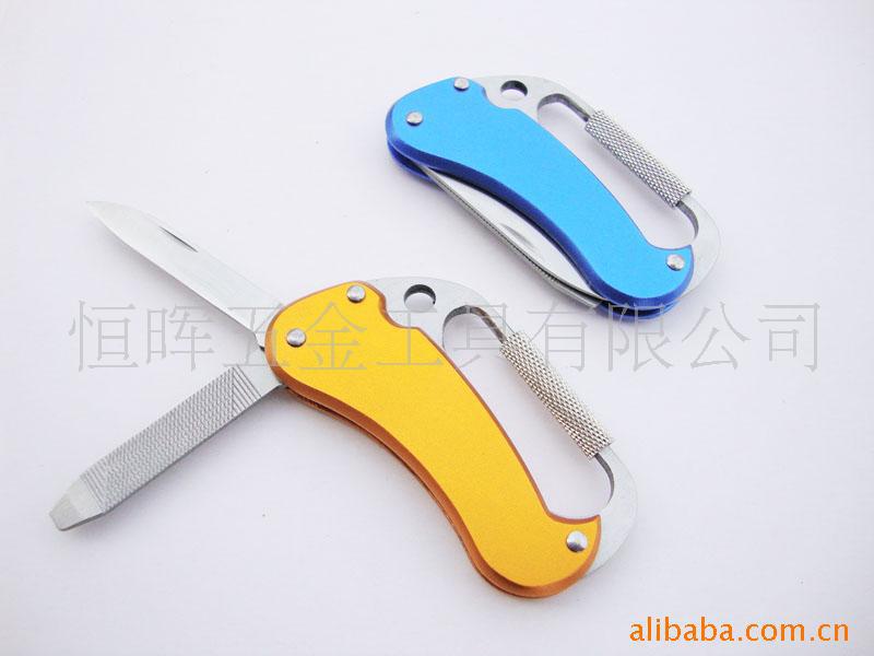 精美小巧 多功能登山扣小刀工廠,批發,進口,代購