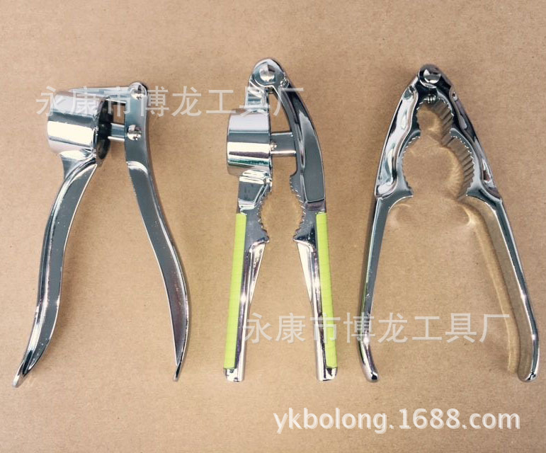 爆款廚具 德國壓蒜器 廚房小工具，廚用壓蒜器，壓蒜核桃多功能夾批發・進口・工廠・代買・代購