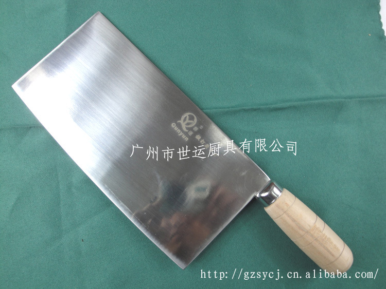廠傢專業供應1#不銹鋼厚3MM鍛打廚片刀 陽江刀具廠工廠,批發,進口,代購