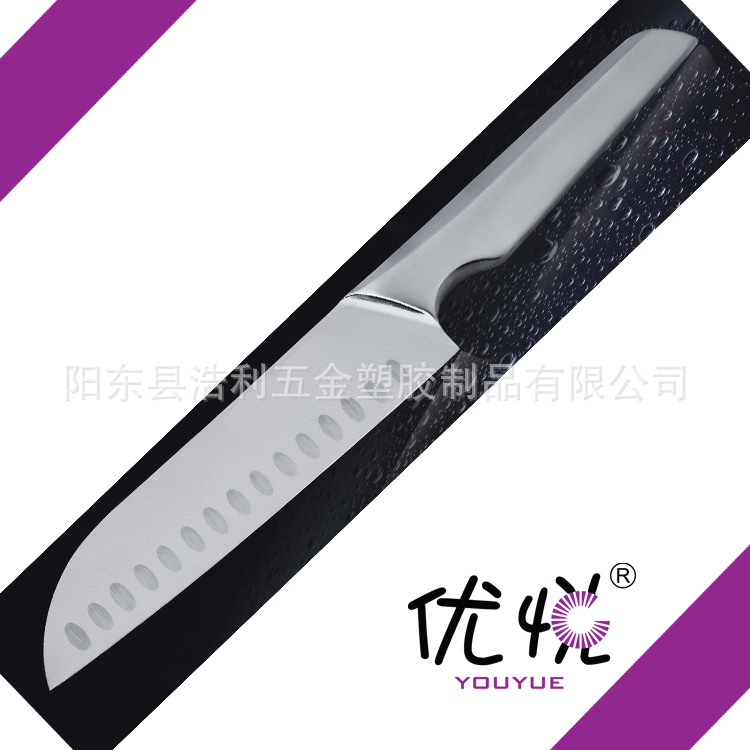 高級不銹空心手柄日式刀 新款實用三德刀 工程設計日式料理刀工廠,批發,進口,代購