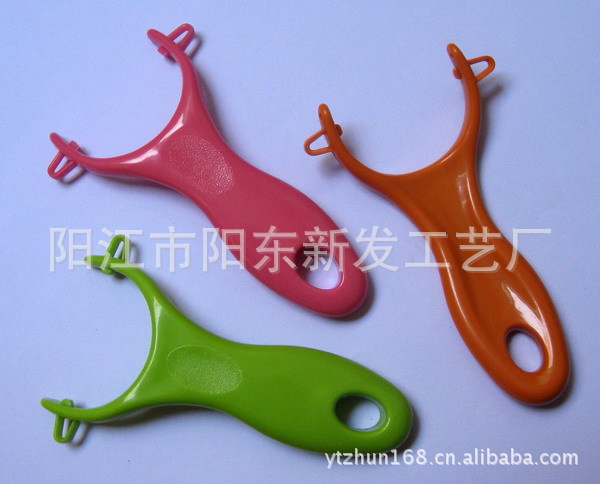 廠傢供應塑料柄削皮刨 塑料柄去皮刀把手 瓜刨柄 水果刀刀柄工廠,批發,進口,代購