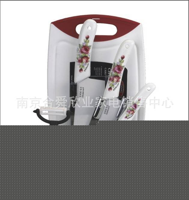高檔陶瓷刀具套裝組合 廚具禮品 傢居禮品 納米刀具批發工廠,批發,進口,代購