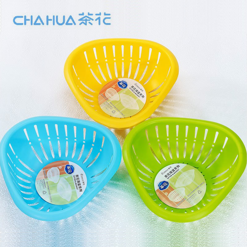 茶花塑料正品1149 弧形三角篩清洗篩置物簍雜物筐批發・進口・工廠・代買・代購