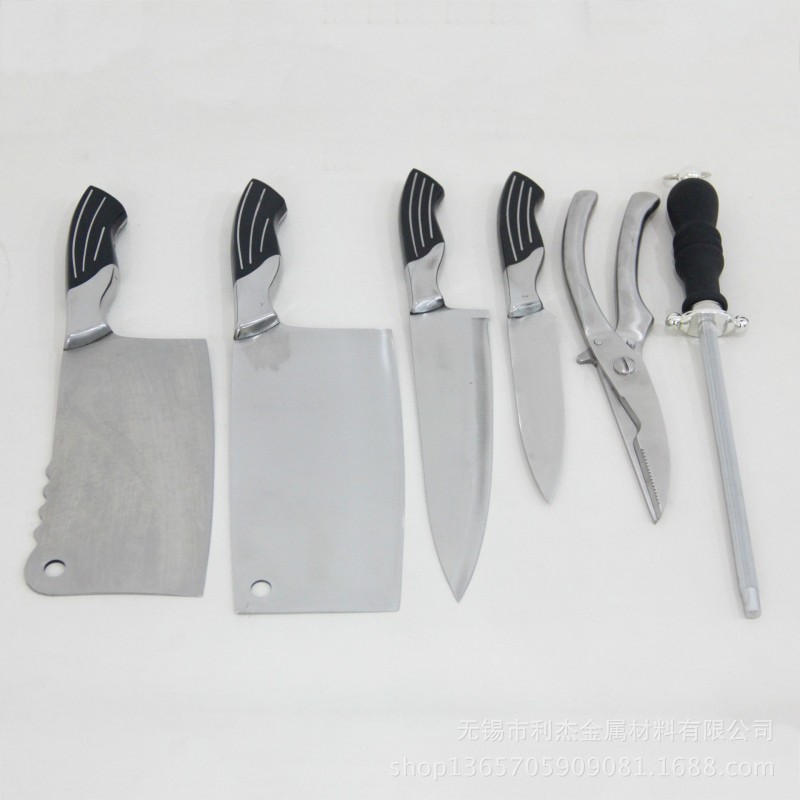 廚房刀具套裝 不銹鋼刀具套裝 利傑廚具用品工廠,批發,進口,代購