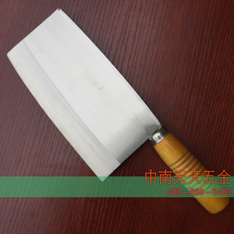撈刀河黃木把不銹鋼條刀菜刀工廠,批發,進口,代購