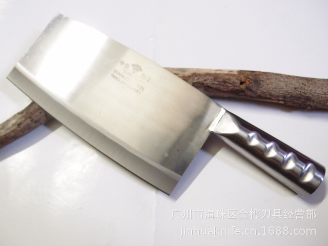 1號鉆石全鋼菜刀 鋼柄廚用刀具 1#鉆石鋼刀 陽江鉆石刀具工廠,批發,進口,代購