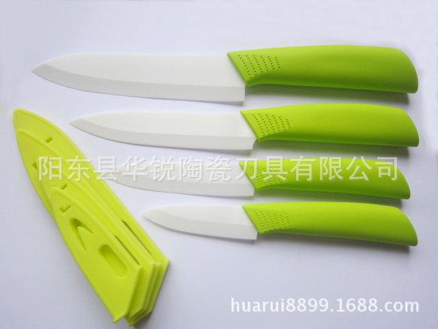 供應陽江華銳 3456寸陶瓷刀套刀厚刀 我廠有薄刀供應價格更優惠工廠,批發,進口,代購
