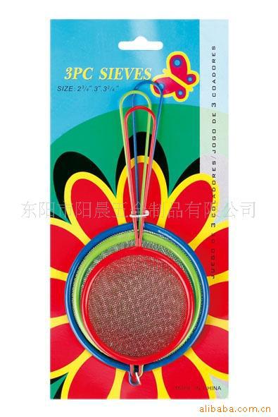 廠傢專業供應3件套噴塑漏勺（圖）工廠,批發,進口,代購