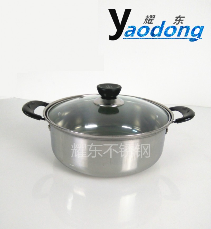 不銹鋼湯鍋單柄奶鍋 電磁爐鍋雙耳奶鍋湯鍋不銹鋼 鍋9.9貨源地攤工廠,批發,進口,代購