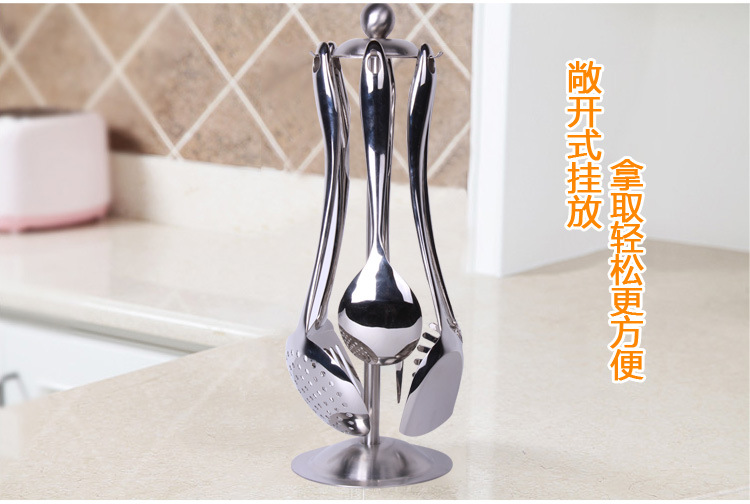 304不銹鋼廚具七件套|勺鏟套件組|創意傢居生活 質量保證工廠,批發,進口,代購