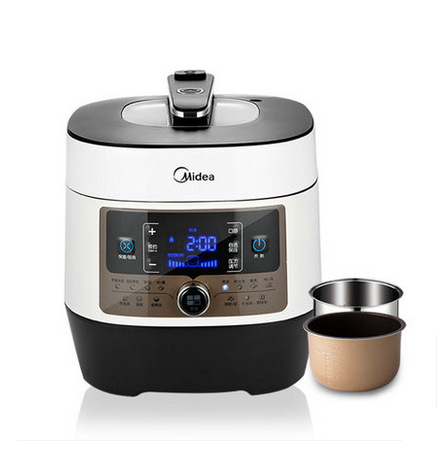 Midea/美的 MY-SS5062電壓力鍋智能5L高壓鍋飯煲預約雙膽壓力鍋批發・進口・工廠・代買・代購