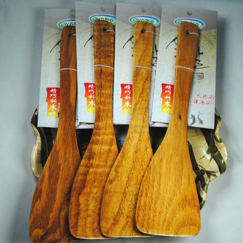 廠傢直銷奧亞7015精巧斜木鏟炒菜鏟實木鏟鍋鏟天然木鏟工廠,批發,進口,代購