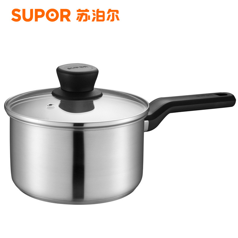 蘇泊爾不銹鋼小湯鍋/奶鍋復底加厚16cm電磁爐通用ST16Z1工廠,批發,進口,代購