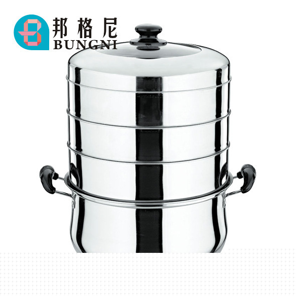 廠價特銷高級不銹鋼 爐灶電磁爐通用  多層高效原味蒸鍋 26-30cm工廠,批發,進口,代購
