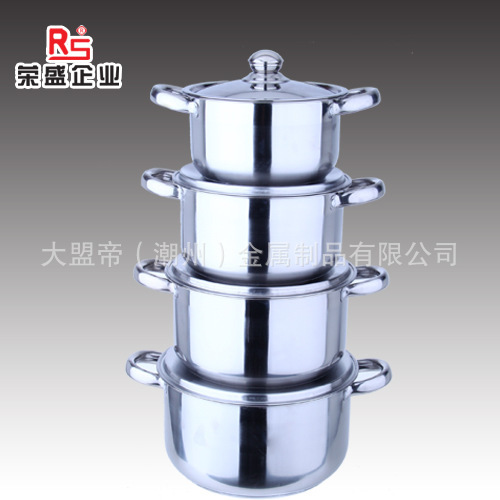 廠傢直銷廚具/中秋促銷品/湯鍋四件套 鍋具禮品 外貿鍋批發・進口・工廠・代買・代購