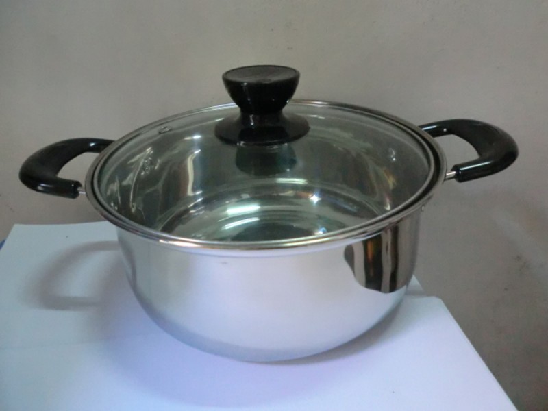 批發供應優質不銹鋼雙柄小湯鍋多用鍋餐廚用具電磁煤氣爐通用批發・進口・工廠・代買・代購
