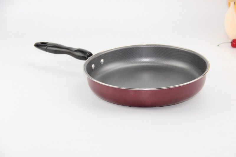 廠傢直銷 不黏煎鍋 26CM 彩色底平底煎鍋批發・進口・工廠・代買・代購