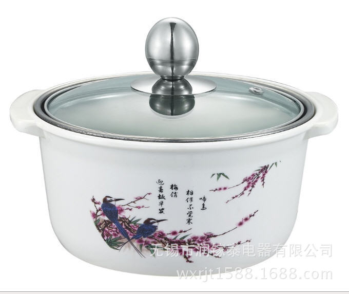 尚圓堂電磁爐小火鍋專用涮涮鍋G55防燙護套塑料密胺小火鍋鍋具批發・進口・工廠・代買・代購