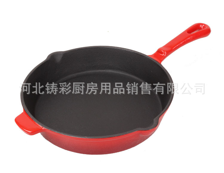 搪瓷煎鍋平底鍋出口鑄鐵鍋工廠,批發,進口,代購