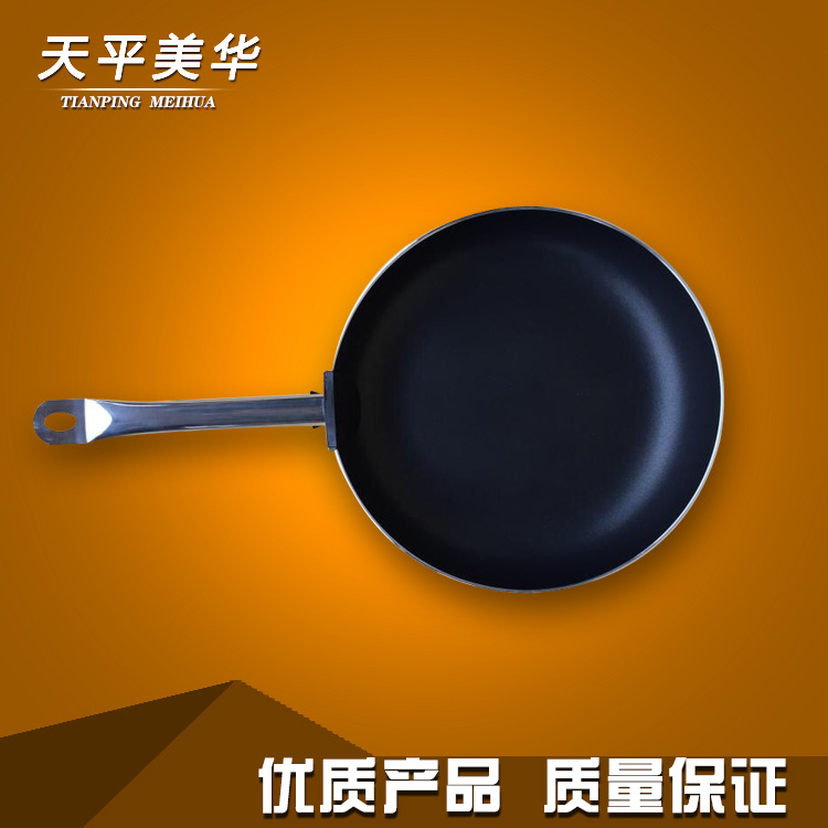 廠傢直銷鋼柄不黏鍋  不黏炒鍋  不銹鋼鋼柄不黏鍋  批發批發・進口・工廠・代買・代購