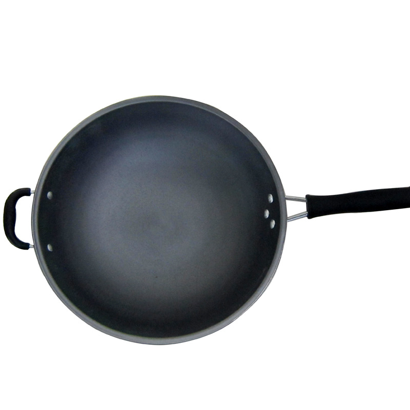 圓底鐵炒鍋，適用於燃氣灶炒鍋批發・進口・工廠・代買・代購