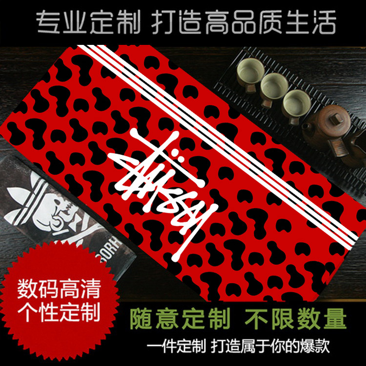 斯達西美國潮牌鋼鐵俠阿迪三葉草風格健身運動毛巾浴巾來圖定製批發・進口・工廠・代買・代購