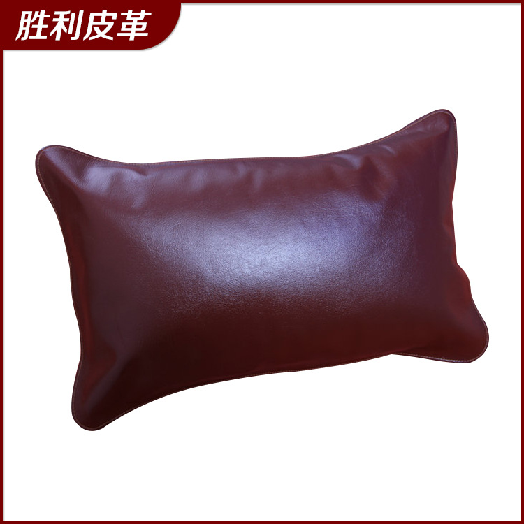 廠傢供應 夏季天然透氣軟牛皮角花枕套 頭層單人吸汗牛皮枕套批發工廠,批發,進口,代購