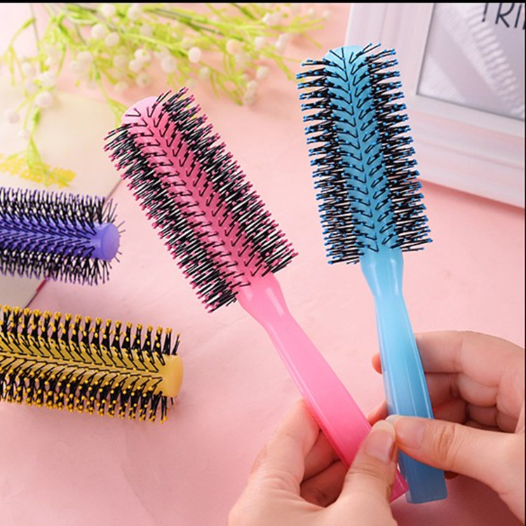 美發工具 專業高檔卷發梳 梨花直發吹造型梳子滾梳圓筒卷梳工廠,批發,進口,代購