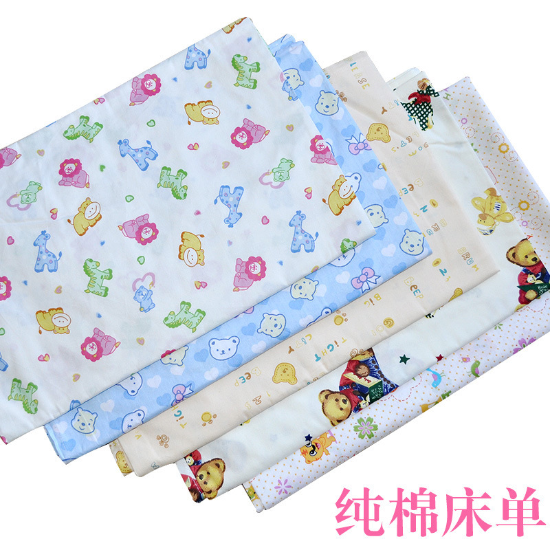100%純棉嬰幼兒床單 幼兒園床單 廠傢直銷 定製加工各種尺寸批發・進口・工廠・代買・代購