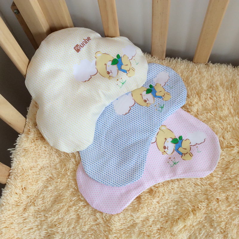 廠傢批發新生嬰兒定型枕頭 多功能嬰幼兒寶寶雙層蠶沙卡通造型枕批發・進口・工廠・代買・代購