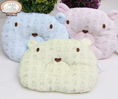 新生兒定型枕多比兔秋冬新品嬰幼兒童素色剪絨定型睡眠枕5473#批發・進口・工廠・代買・代購