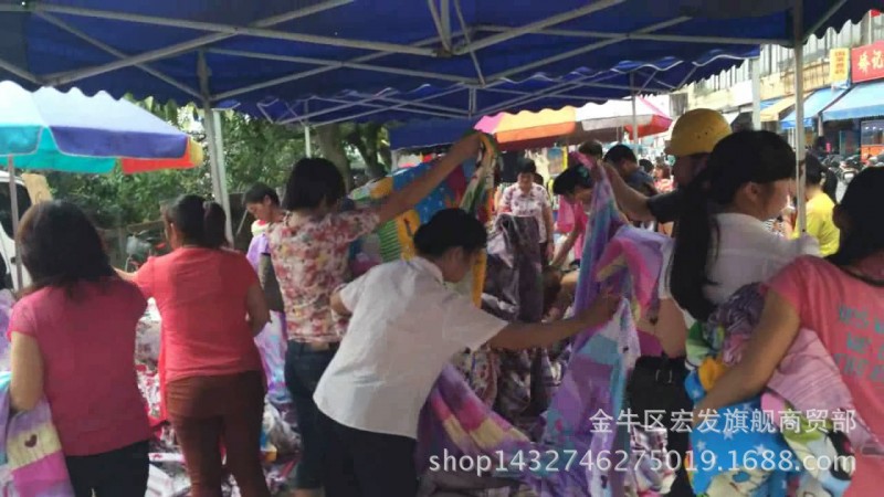 廠傢直銷2015地攤跑江湖床單被套 枕套 磚石絨麵料床上用品批發批發・進口・工廠・代買・代購