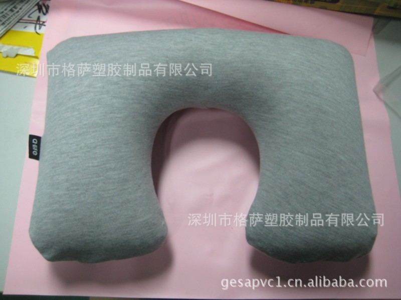 格薩塑膠專業生產pvc內膽加佈套U枕 充氣枕頭內膽 定製U型枕工廠,批發,進口,代購